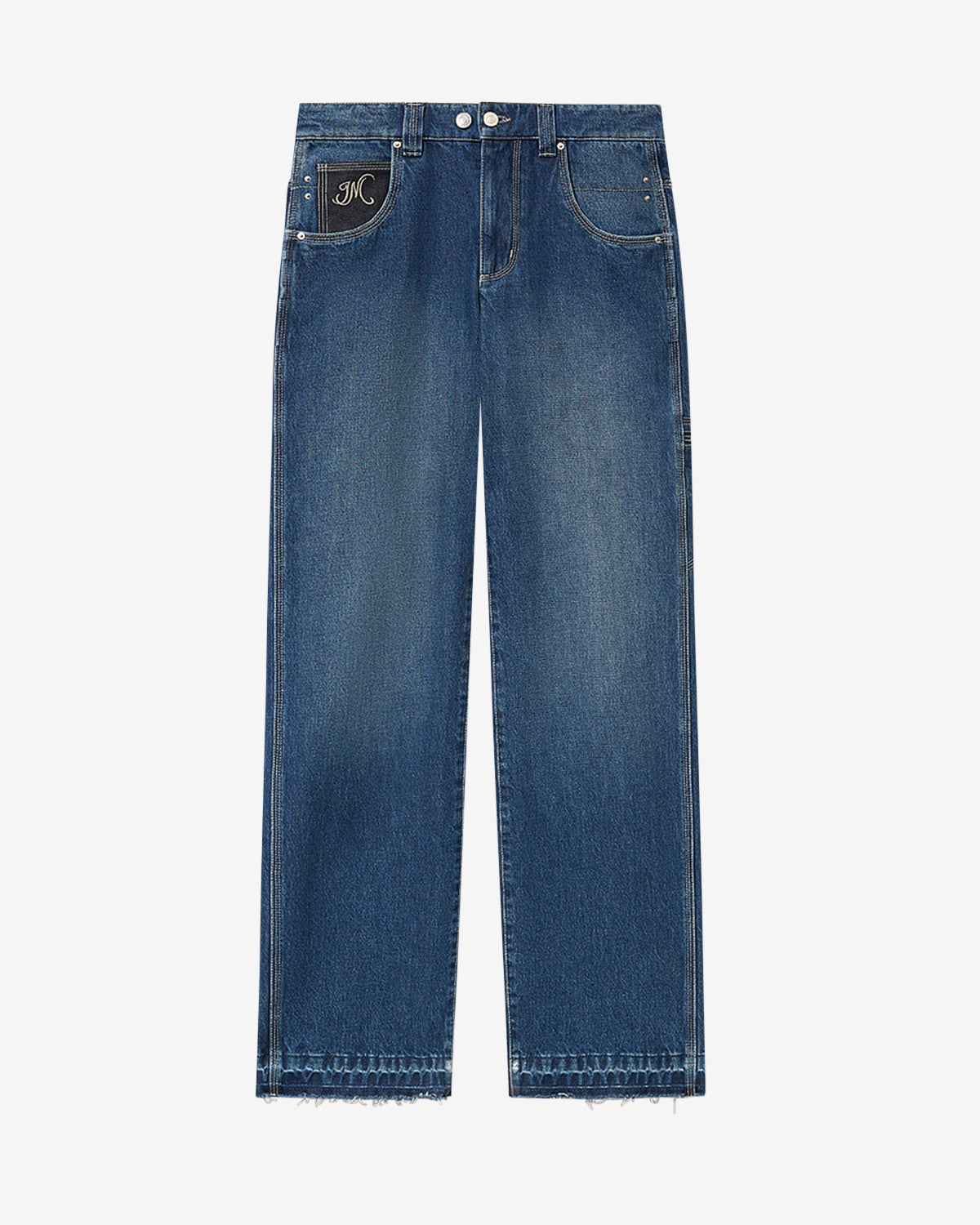 Jeans in denim con impunture jeyda - Blu - Woman - 5