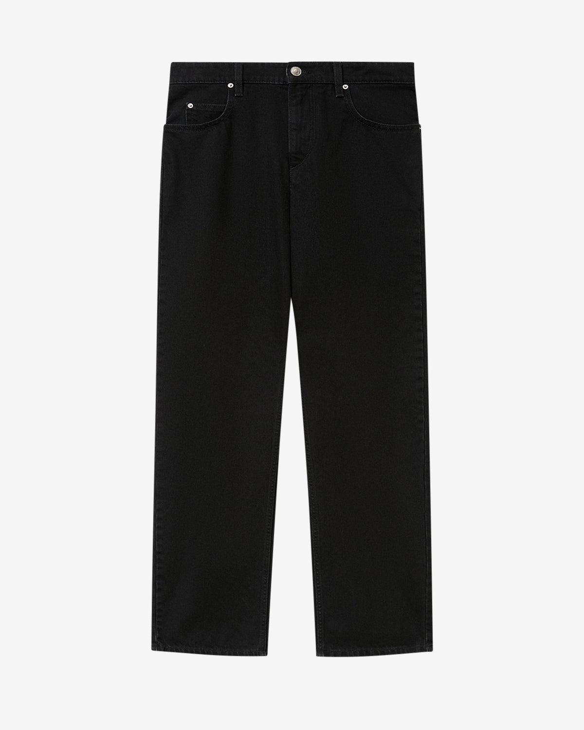 Dromie コットンパンツ - ウォッシュドブラック - Woman - 5