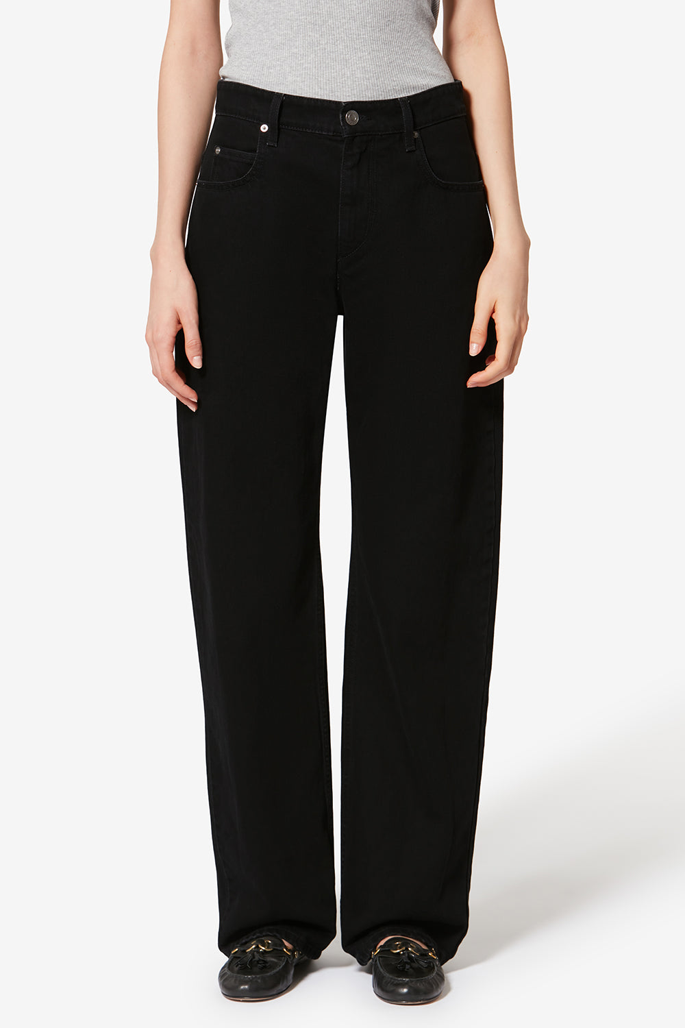 Dromie cotton pants - Black - Woman - 4