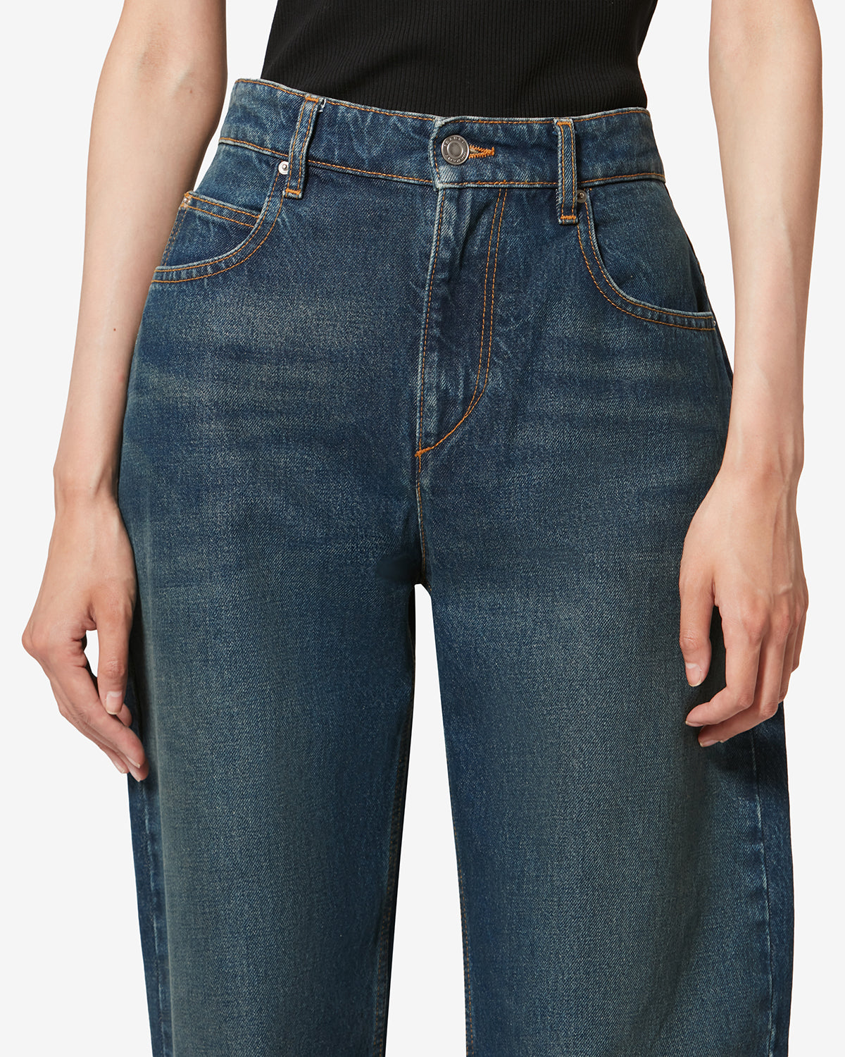 Dromie コットンパンツ - 青 - Woman - 2