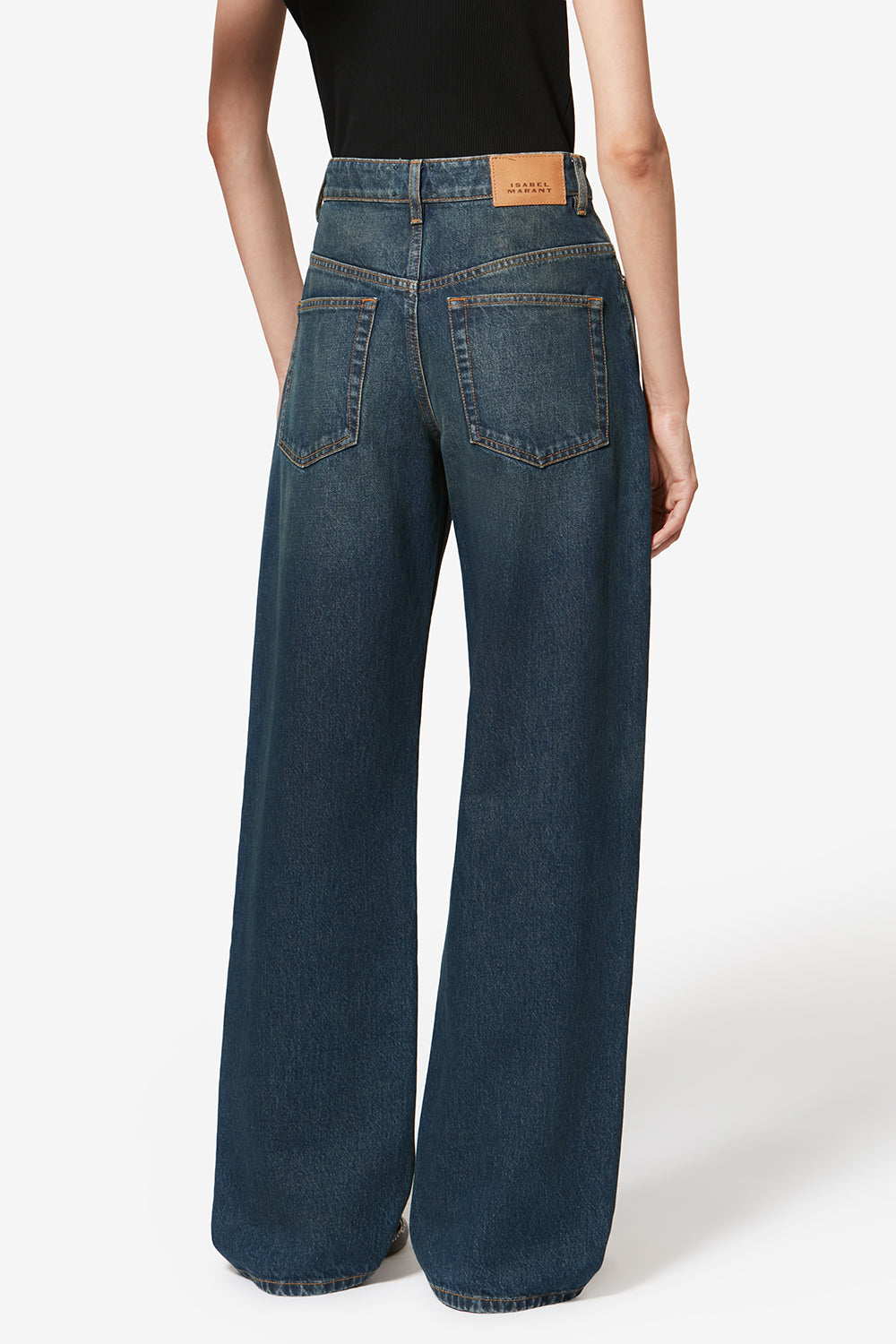 Dromie cotton pants - Blue - Woman - 5