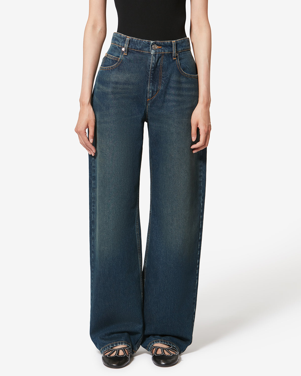 Dromie コットンパンツ - 青 - Woman - 3