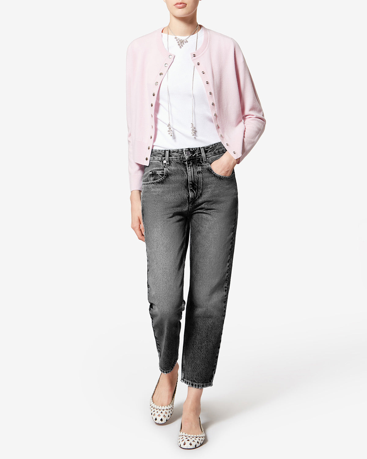 新品 ISABEL MARANT ETOILE KEOWINA カーゴパンツ38 MARANT ÉTOILE Keowina High-Rise Tapered Cotton Pants | endource