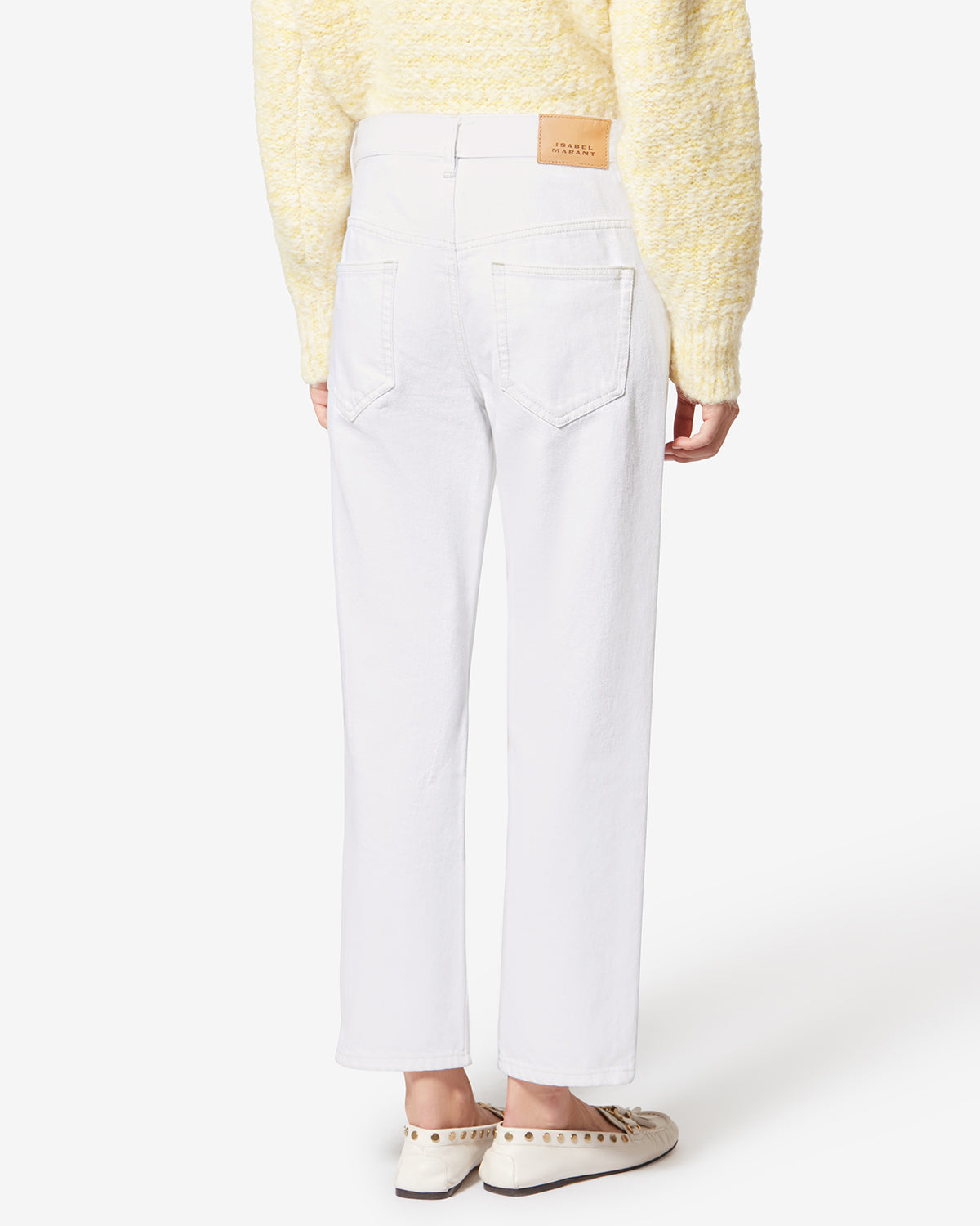Dakota cotton pants - White - Woman - 4
