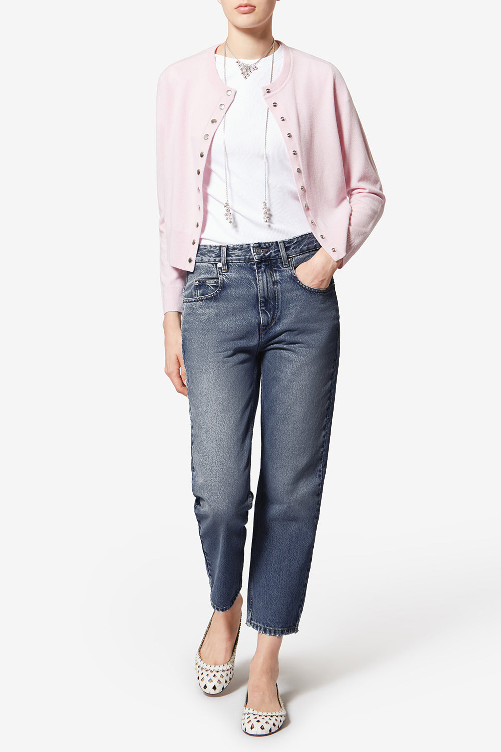 Dakota 코튼 팬츠 - 파란색 - Woman - 2