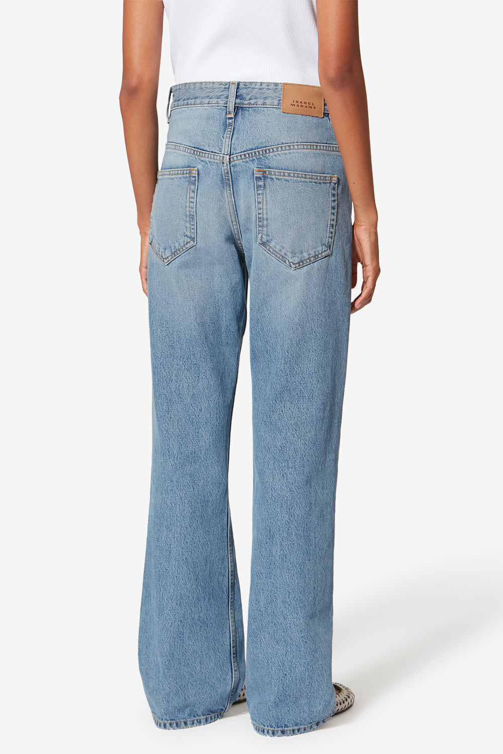 Belvia cotton pants - Light blue - Woman - 5