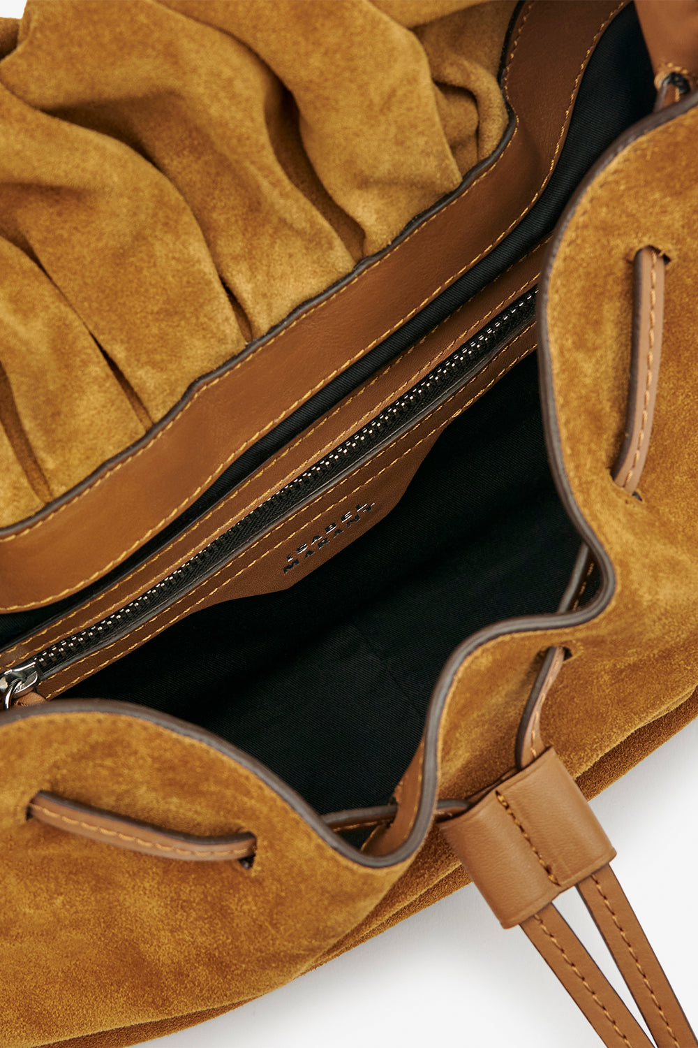 Sac porté épaule bolton en cuir - Cognac - Woman - 3