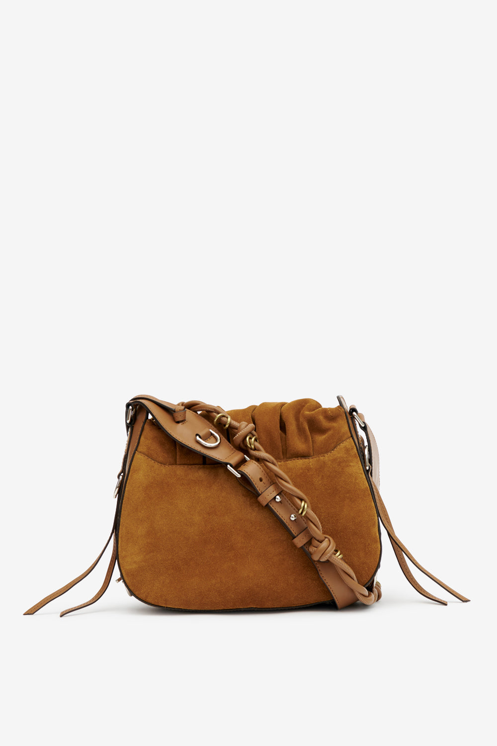 Sac porté épaule bolton en cuir - Cognac - Woman - 4