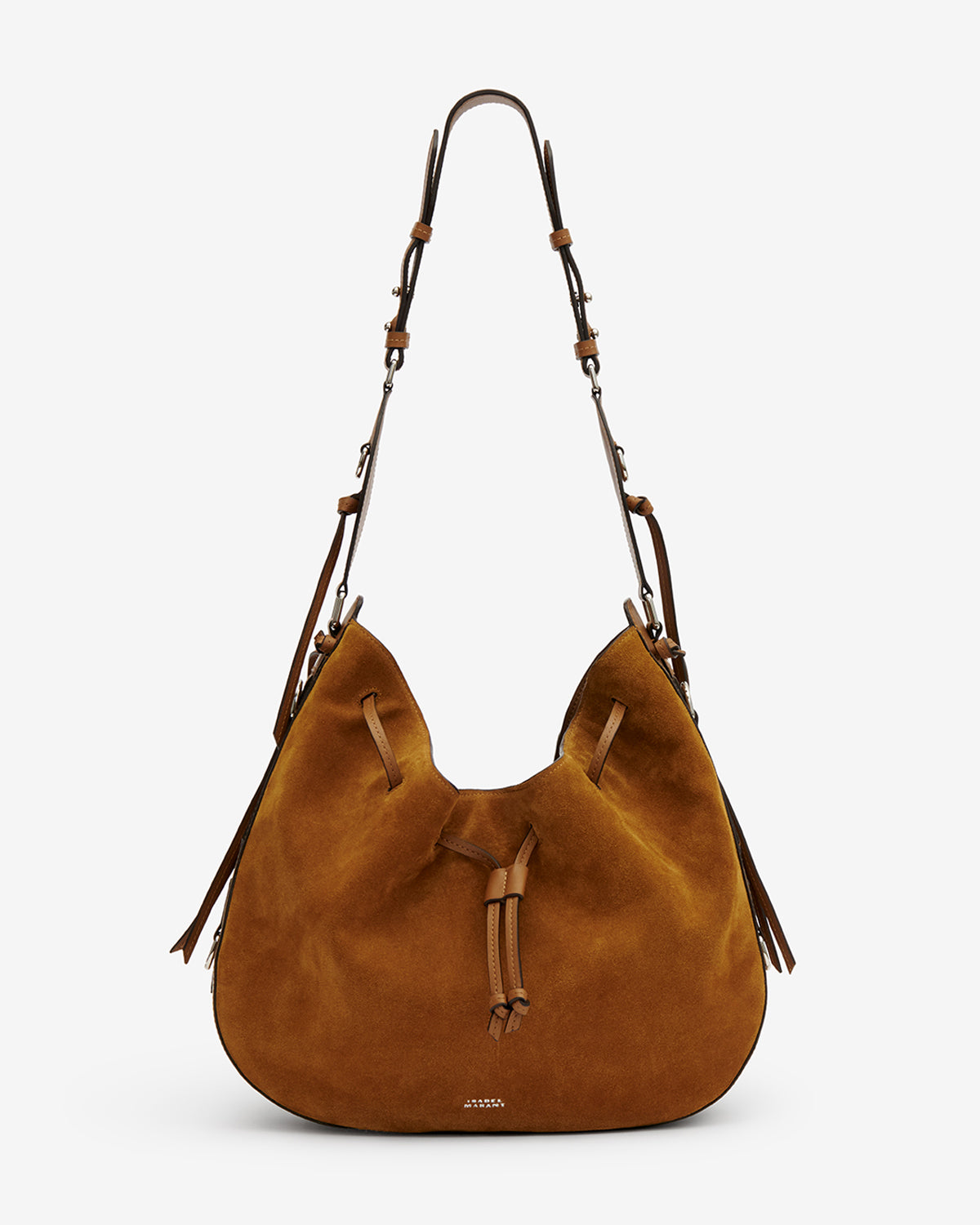 Bolso de hombro bolton hobo en cuero suave - Cognac - Woman - 1