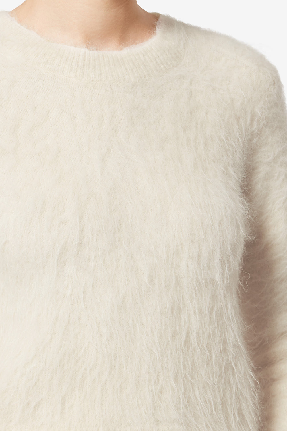 Hermine wool sweater - Ecru - Woman - 3