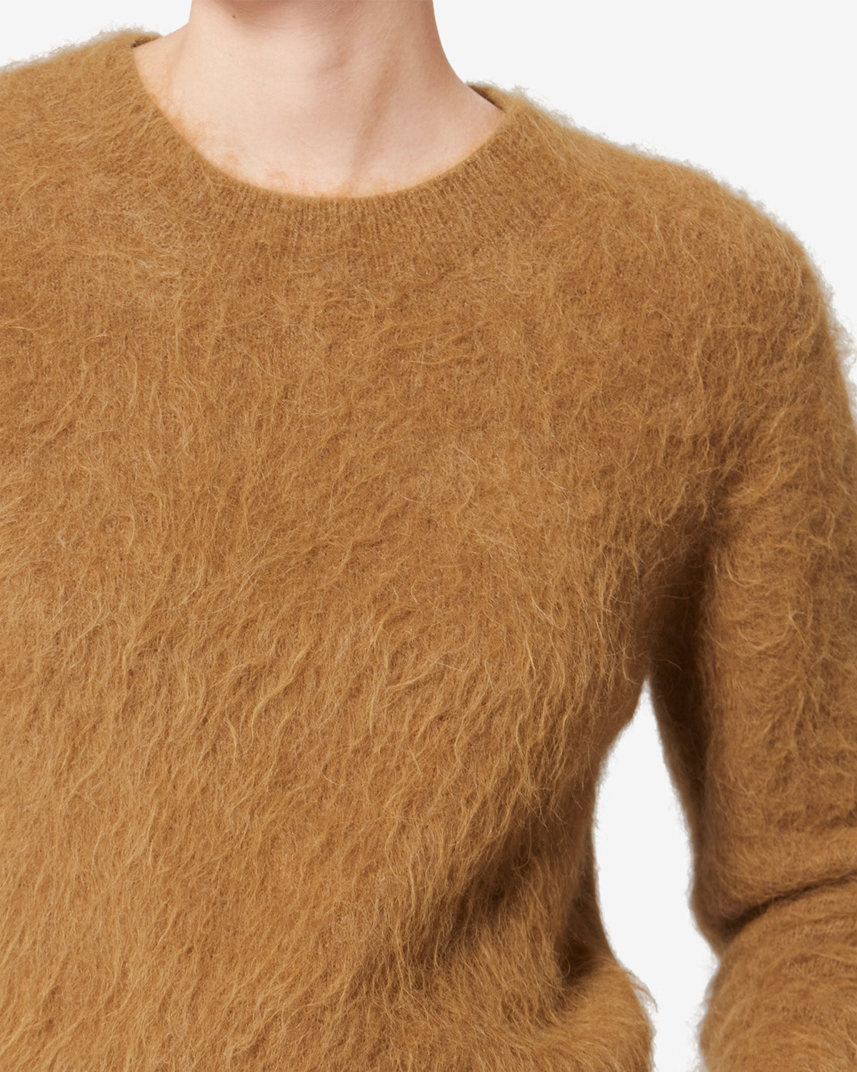 Hermine wool sweater - Camel - Woman - 2