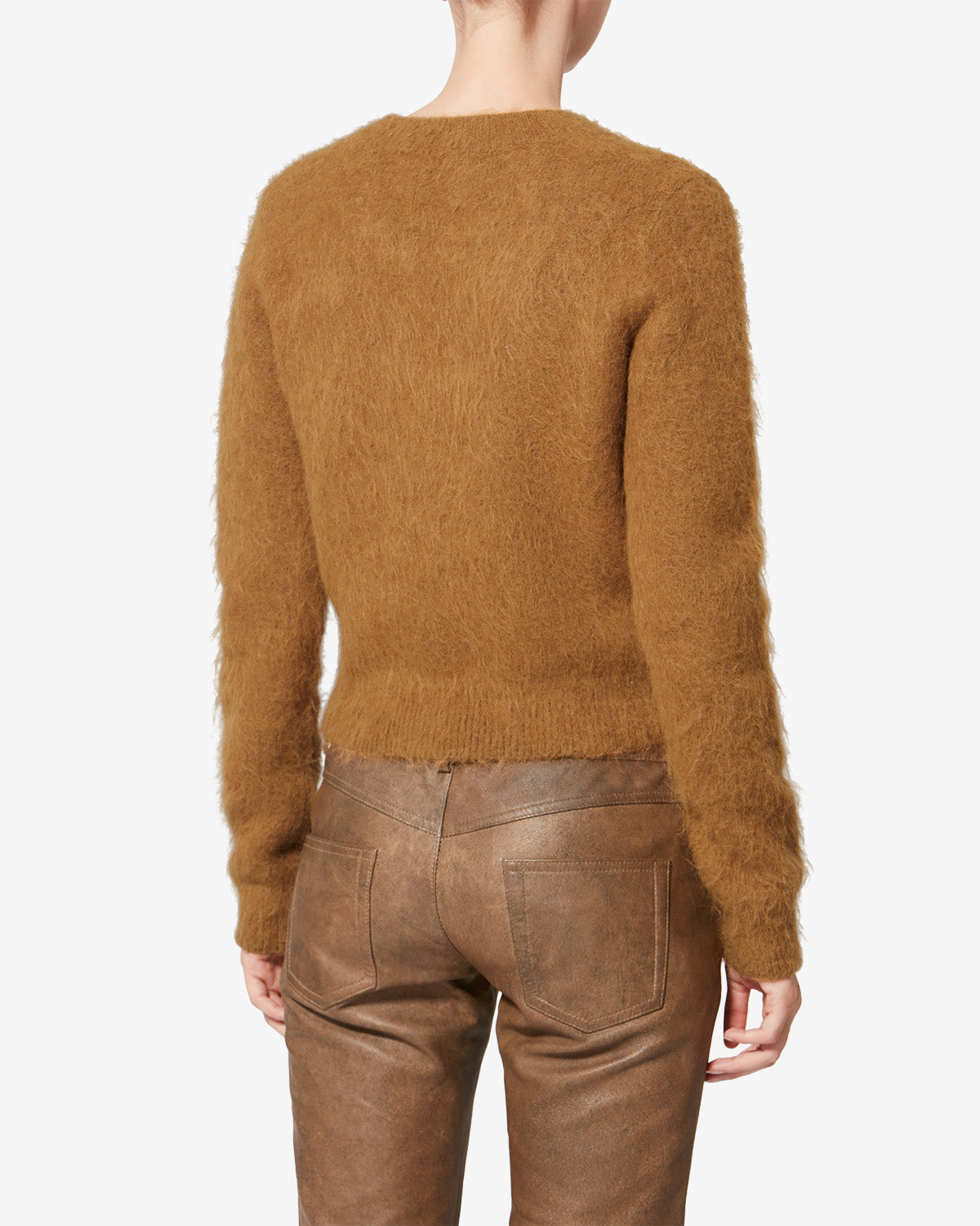 Hermine wool sweater - Camel - Woman - 4