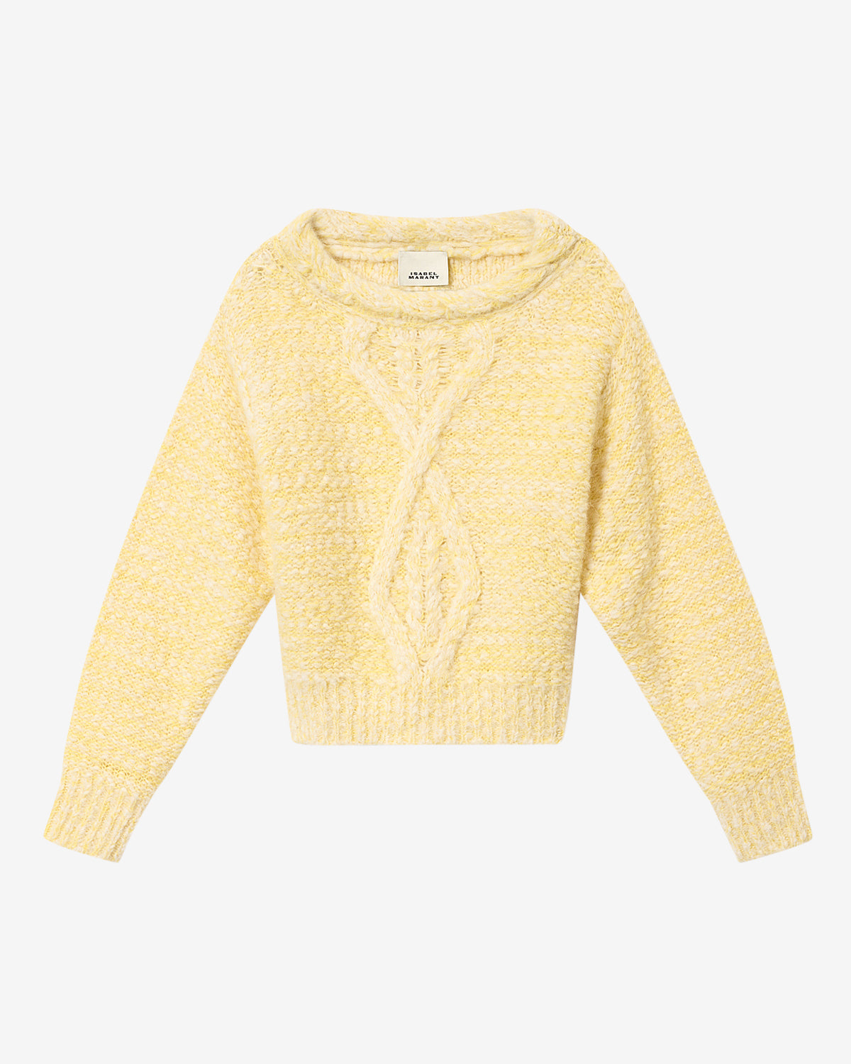 Maglione dorota in lana - Ecru and yellow - Woman - 5