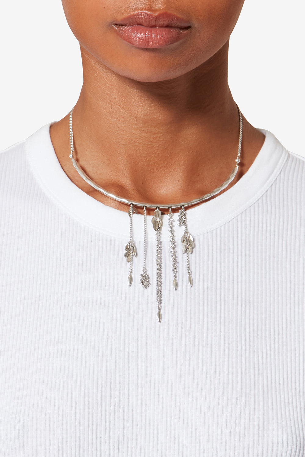 Alex choker necklace - Silver - Woman - 2
