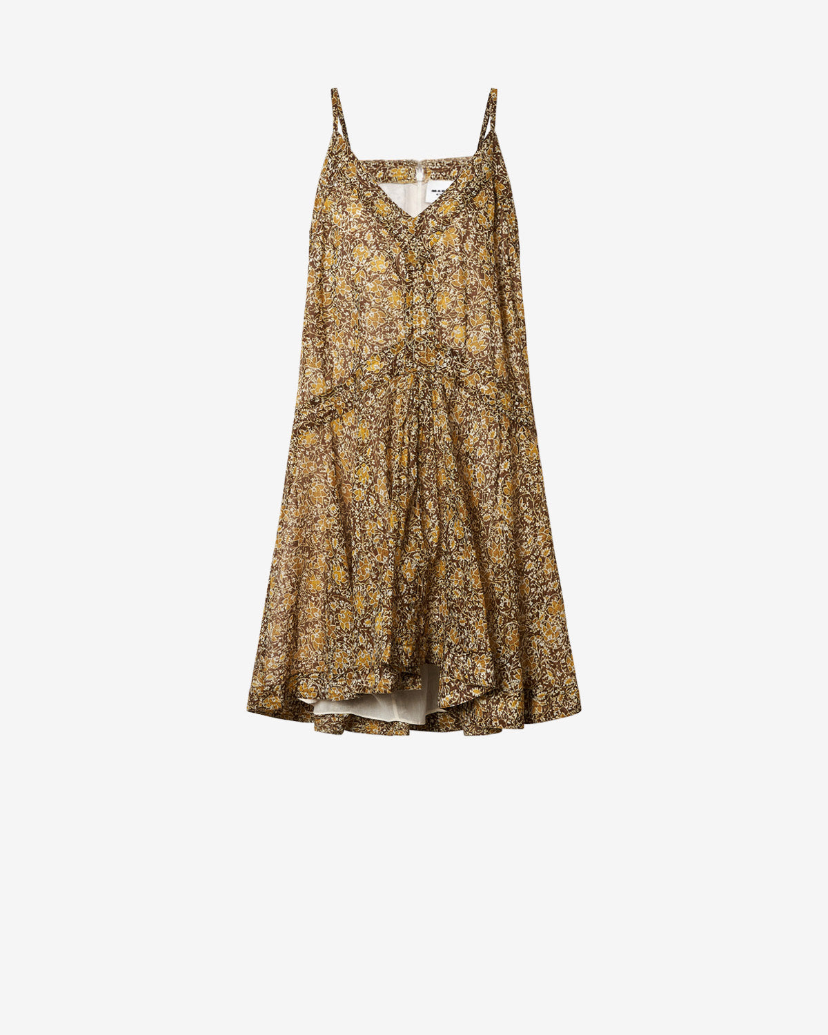 DANIELLE DRESS Woman khaki | ISABEL MARANT Official online store
