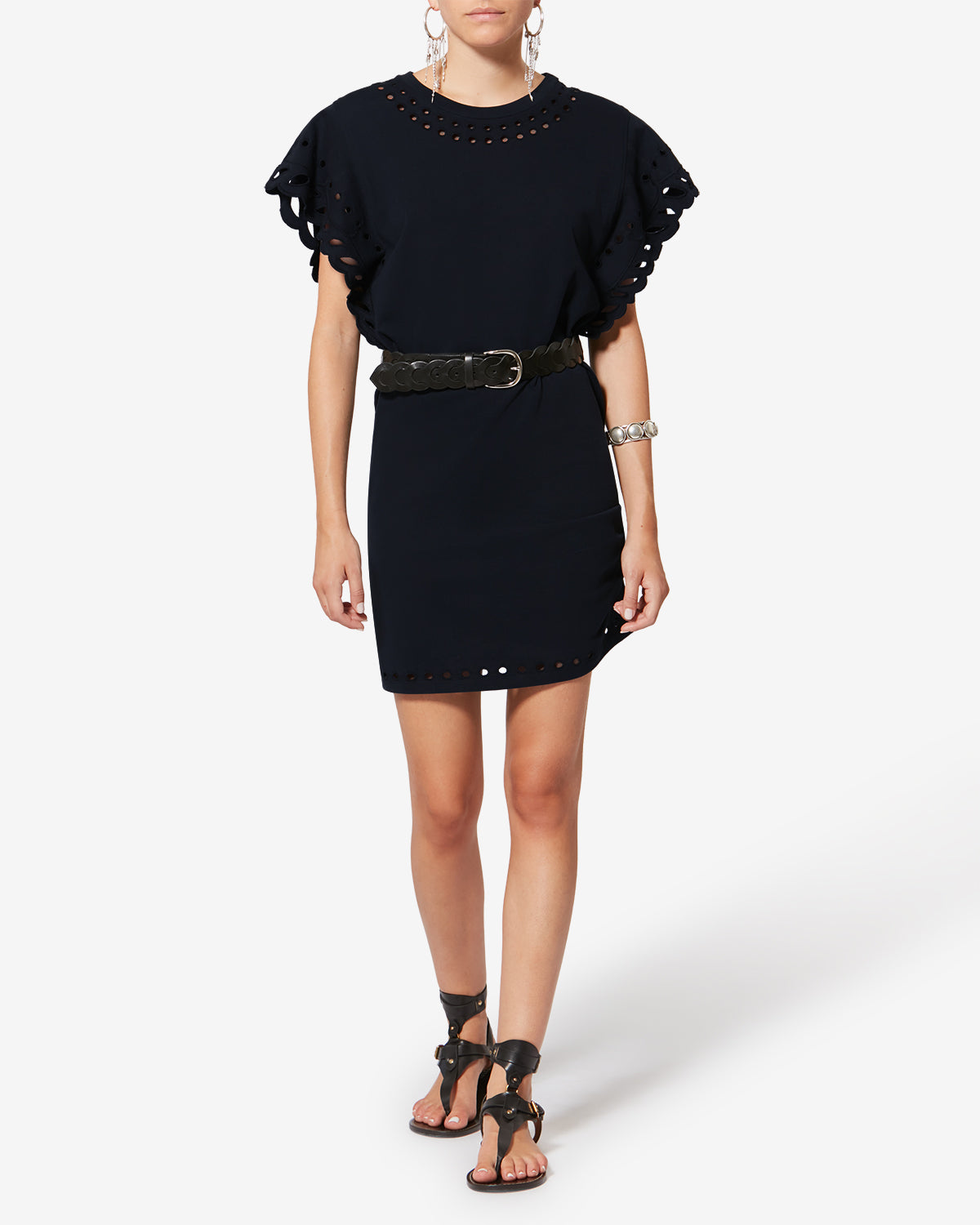 ISABEL MARANT ETOILE 半袖レースワンピース 中古・古着通販】ISABEL MARANT ETOILE (イザベルマランエトワール