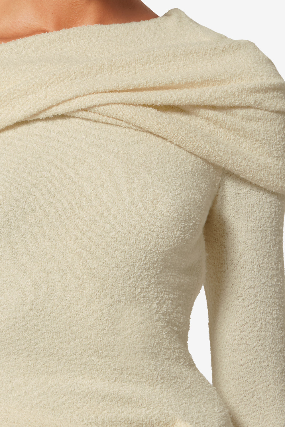 Fatene cotton dress - Ecru - Woman - 3