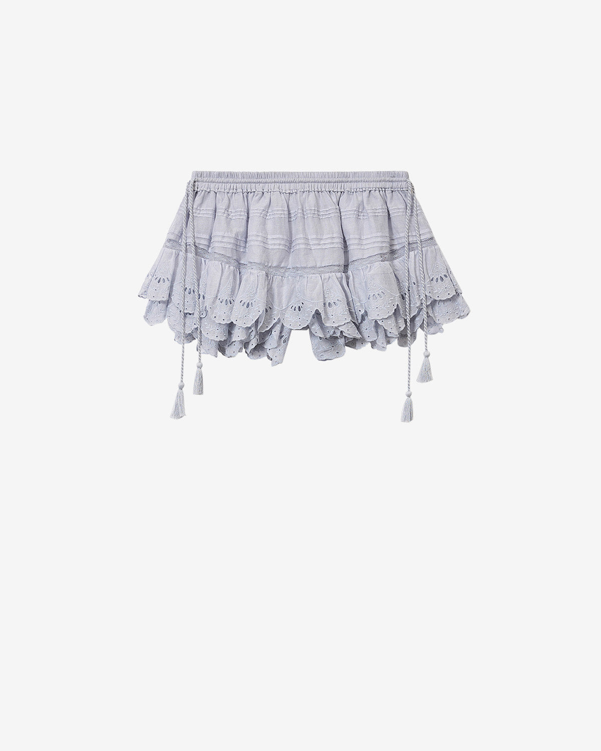 PURIA SHORTS Woman light blue | ISABEL MARANT Official online store