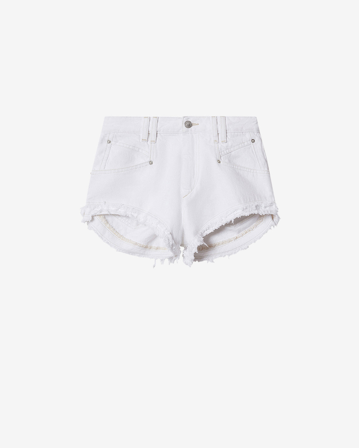 Shorts eneidala in denim - Bianco - Woman - 5