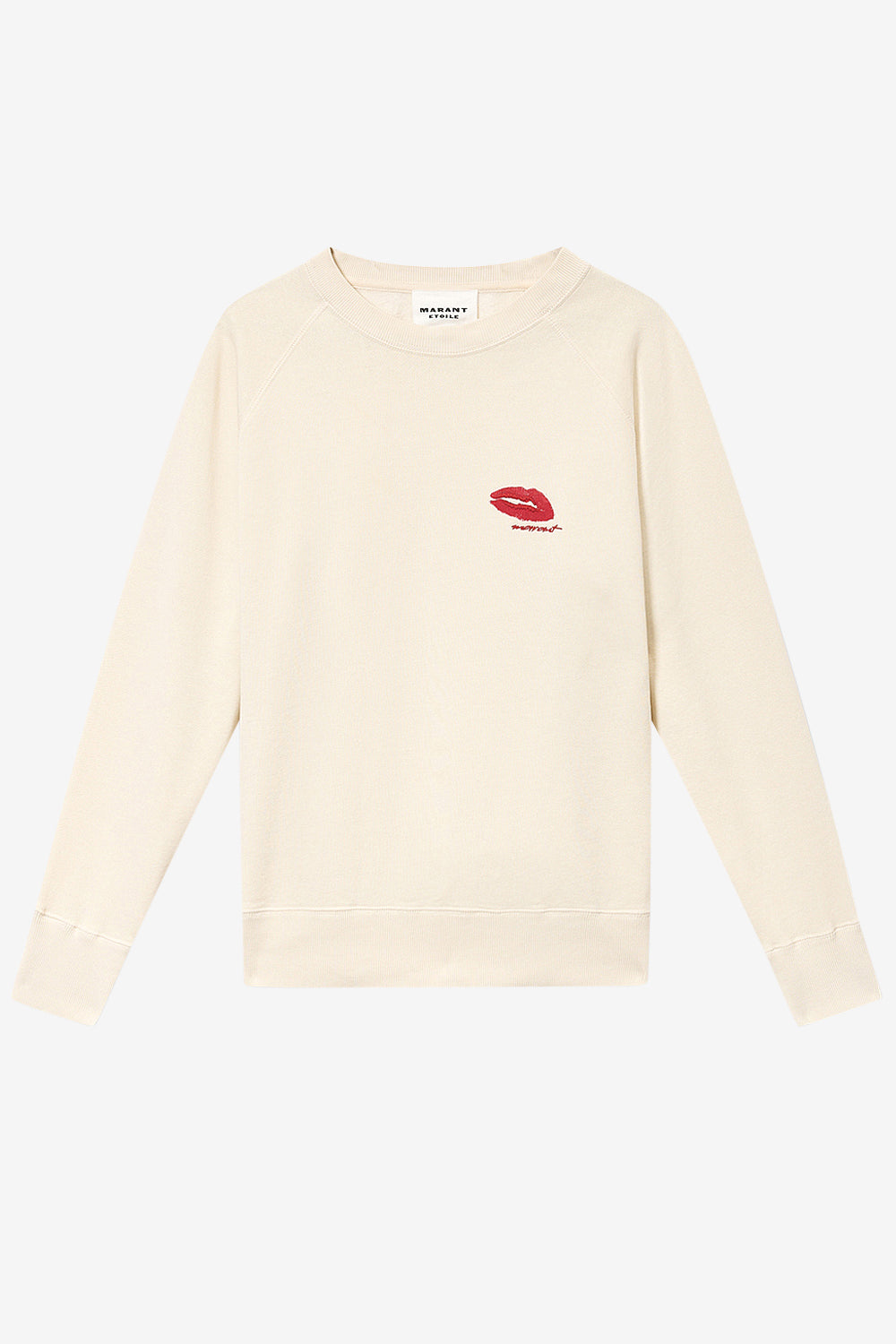 Felpa millyny in cotone con logo - Ecru - Woman - 1