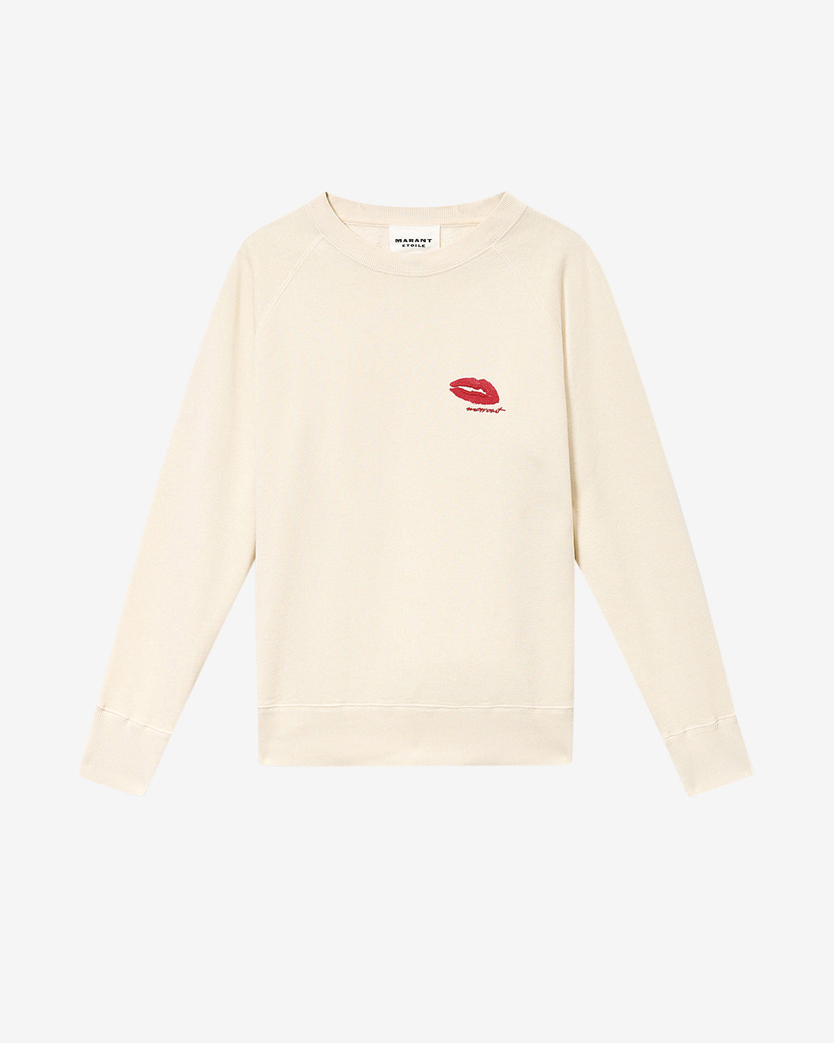 Felpa millyny in cotone con logo - Ecru - Woman - 5