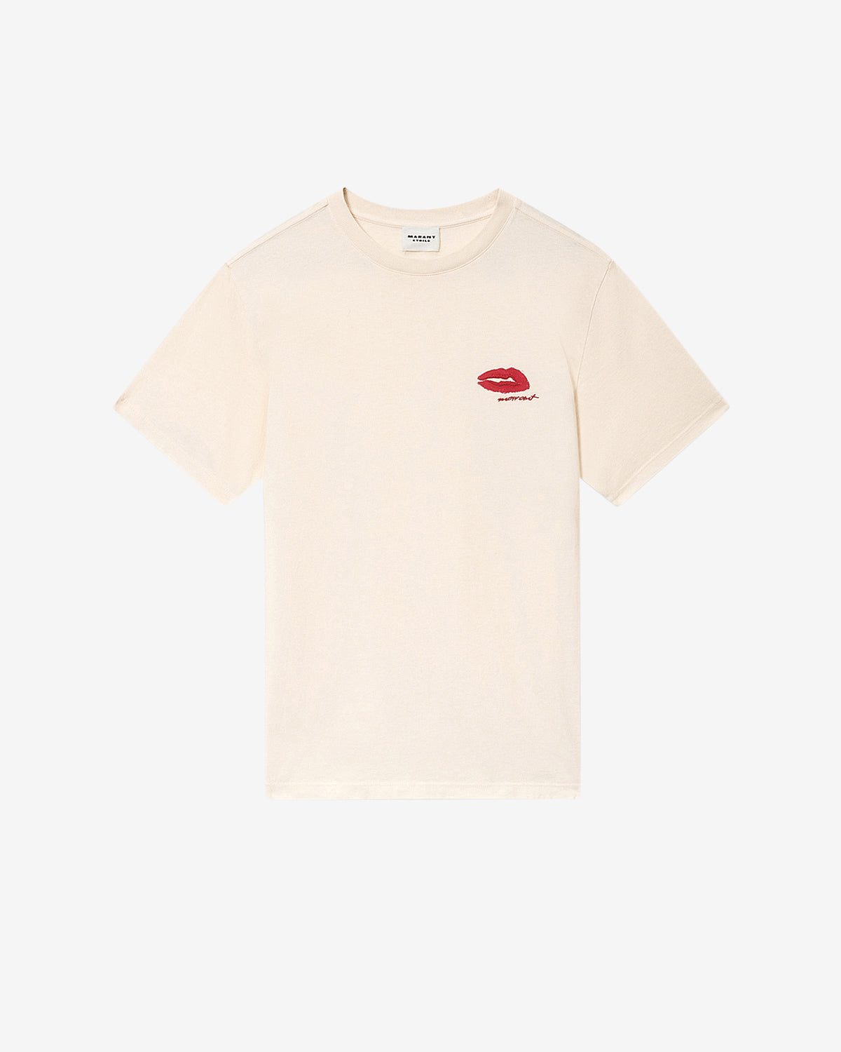 T-shirt in cotone zewel con logo - Ecru - Woman - 5