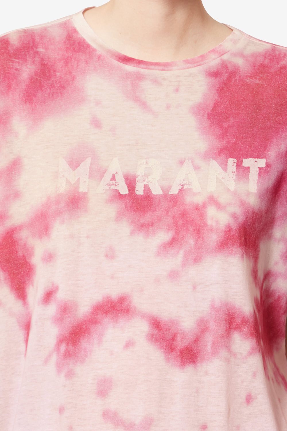 T-shirt in cotone zewel con logo - Rosa - Woman - 3