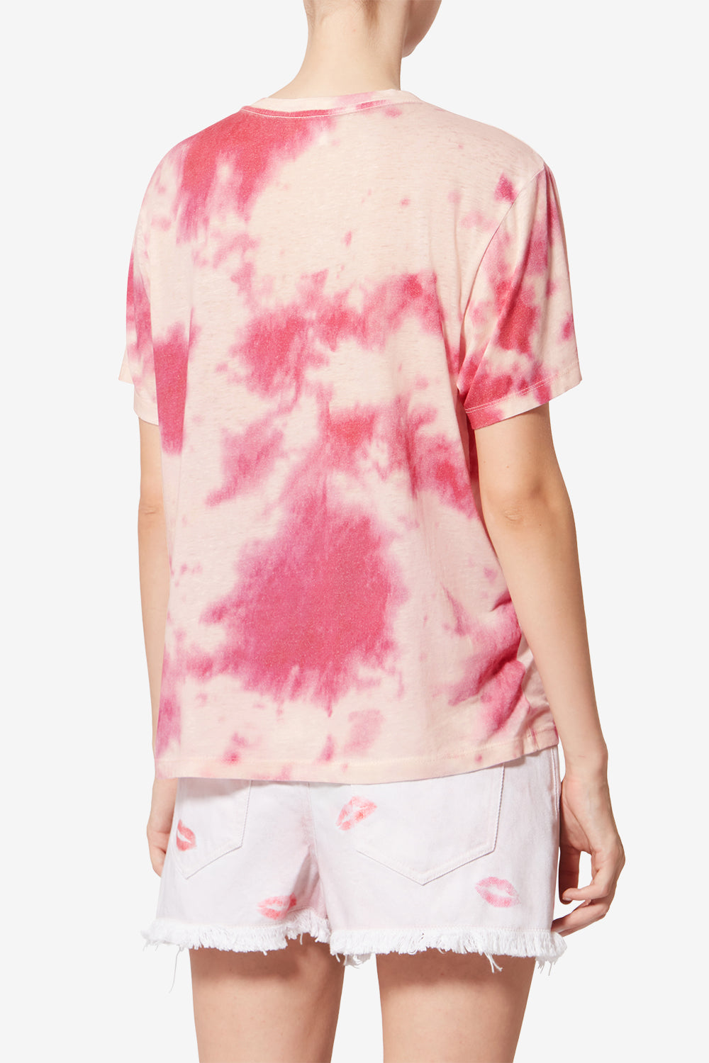 T-shirt in cotone zewel con logo - Rosa - Woman - 5