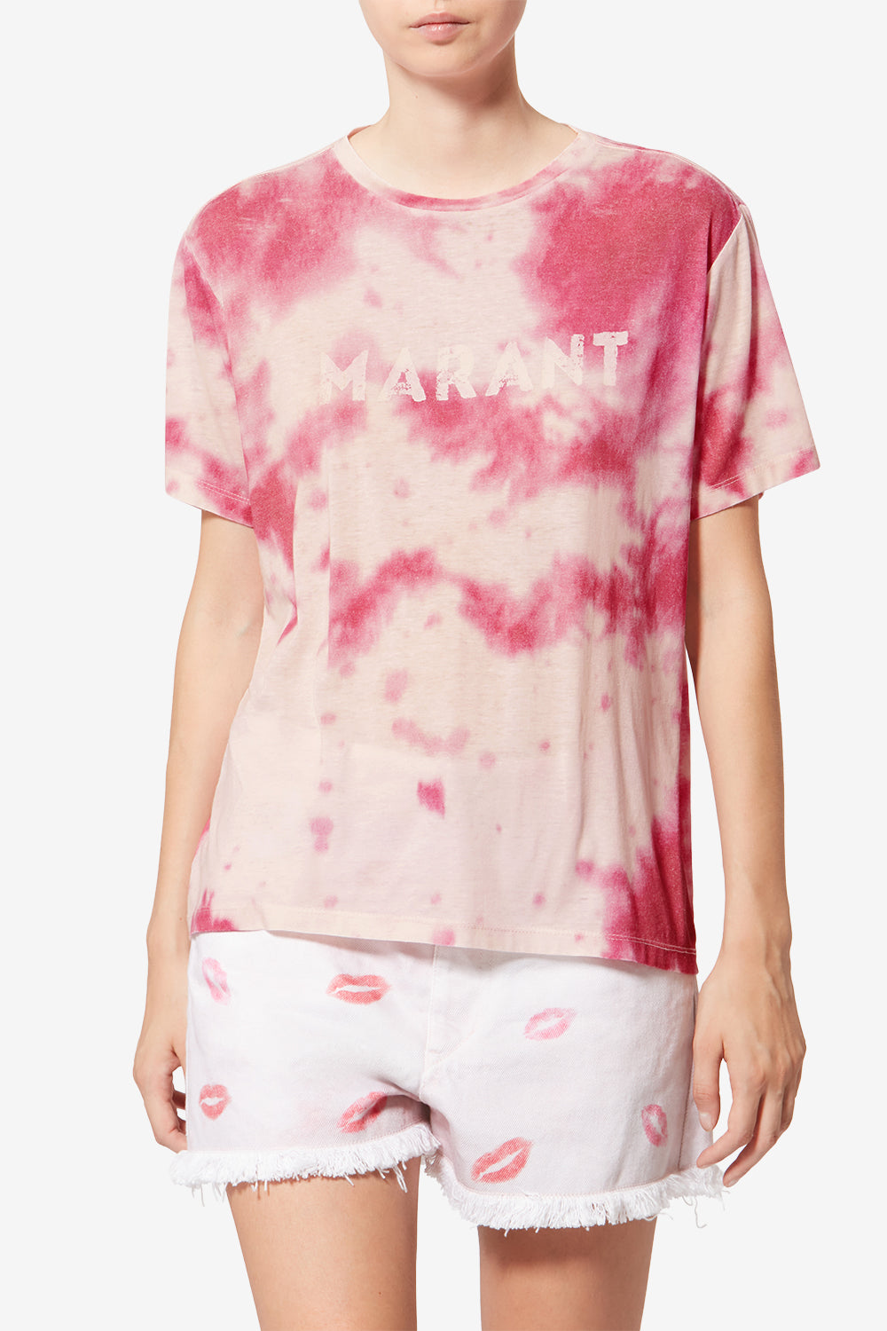 T-shirt in cotone zewel con logo - Rosa - Woman - 4