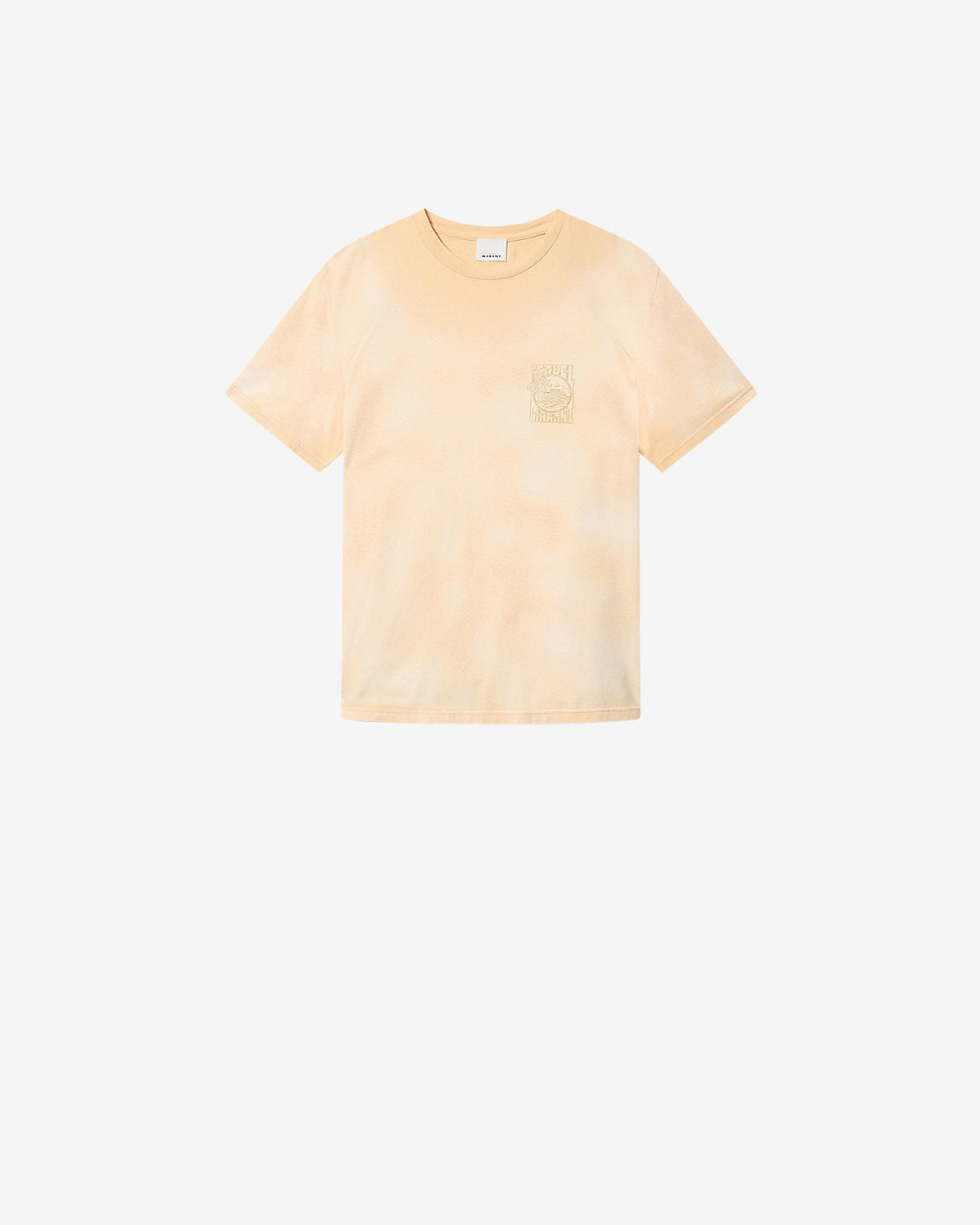 Honoré short-sleeve faded cotton t-shirt - Sunset - Man - 5