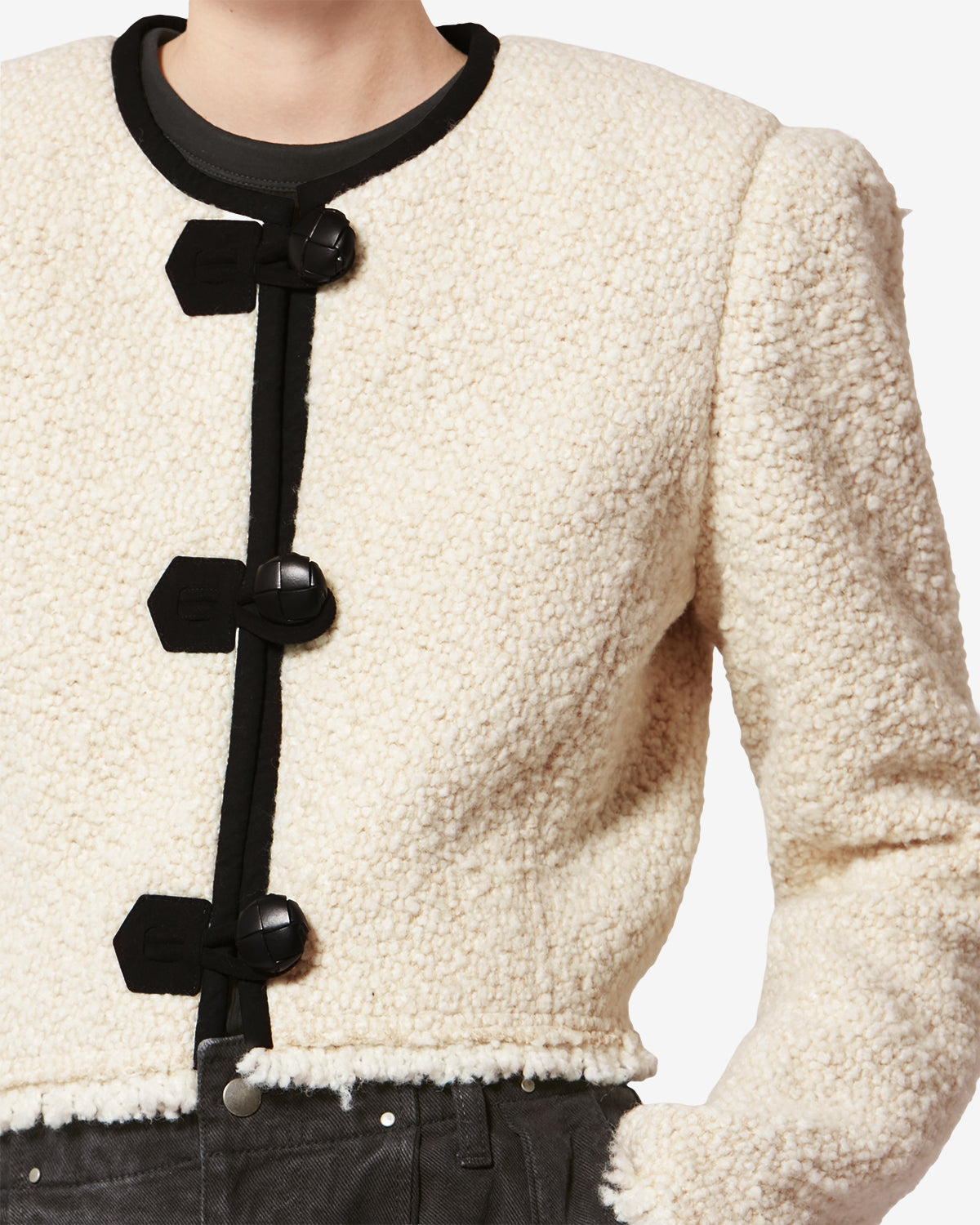 Gadilia ブークレーウール ジャケット - 生成り - Woman - 2