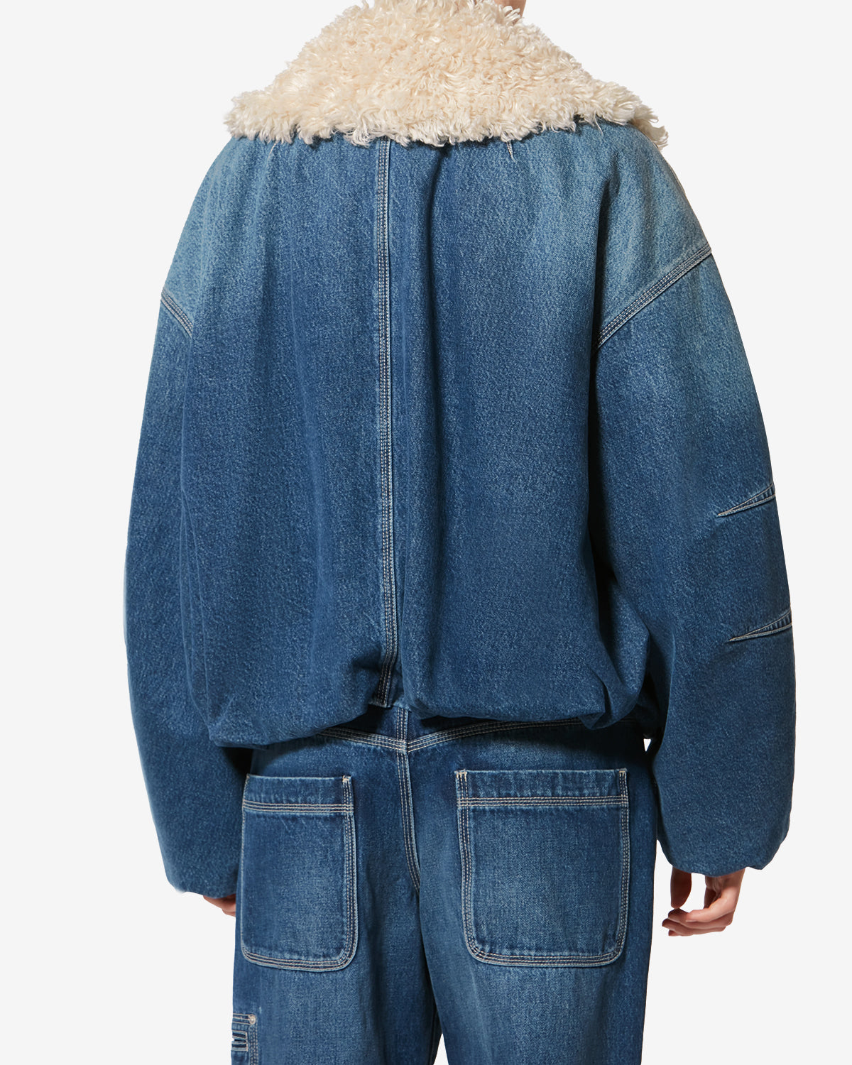 Chaqueta charone de denim - Azul - Woman - 4