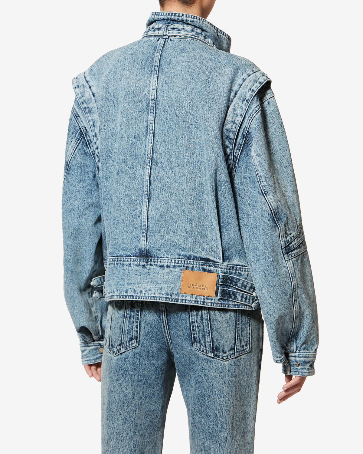 Joseline denim jacket - Light blue - Woman - 4