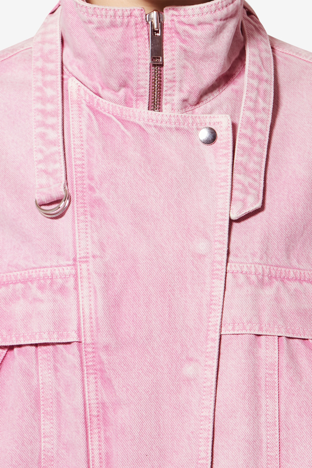 Joseline denim jacket - Pink - Woman - 3