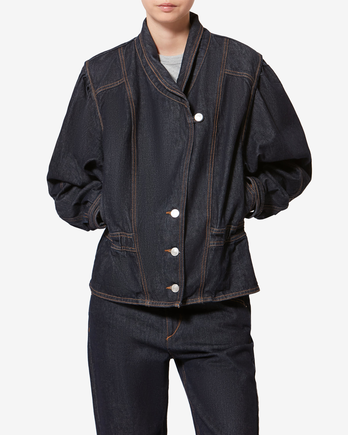 Dolie デニム ジャケット - Dark midnight - Woman - 3