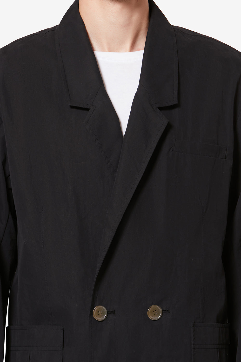 Yhann casual blazer jacket - Black - Man - 3