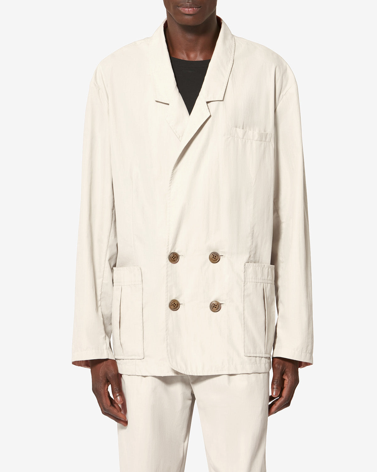 Yhann 캐주얼 블레이저 재킷 - 에크루 - Man - 3