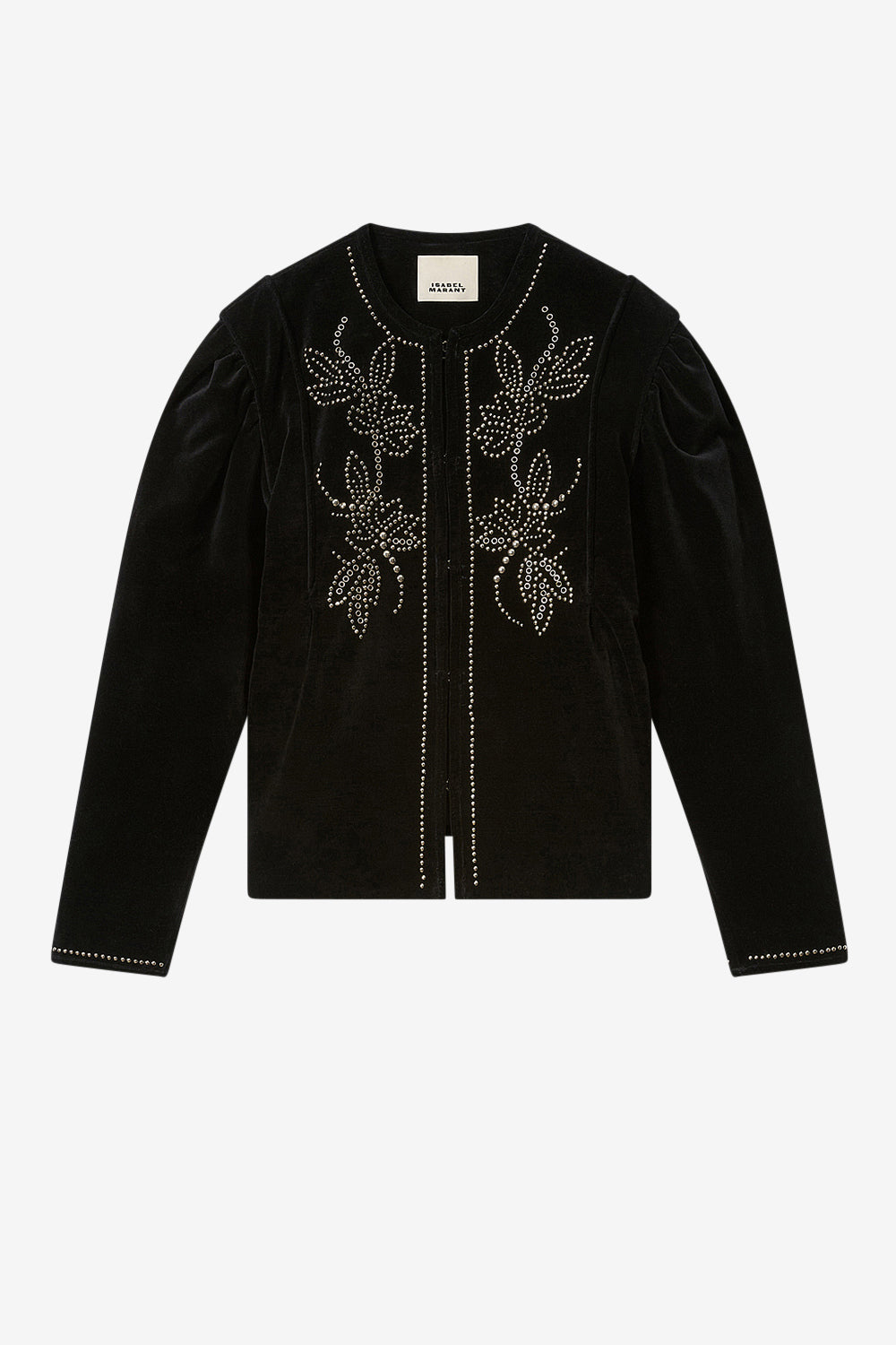 Pietra velvet jacket - Black - Woman - 1