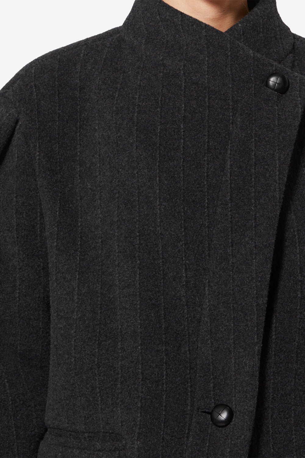 Jabadine wool jacket - Anthracite - Woman - 3