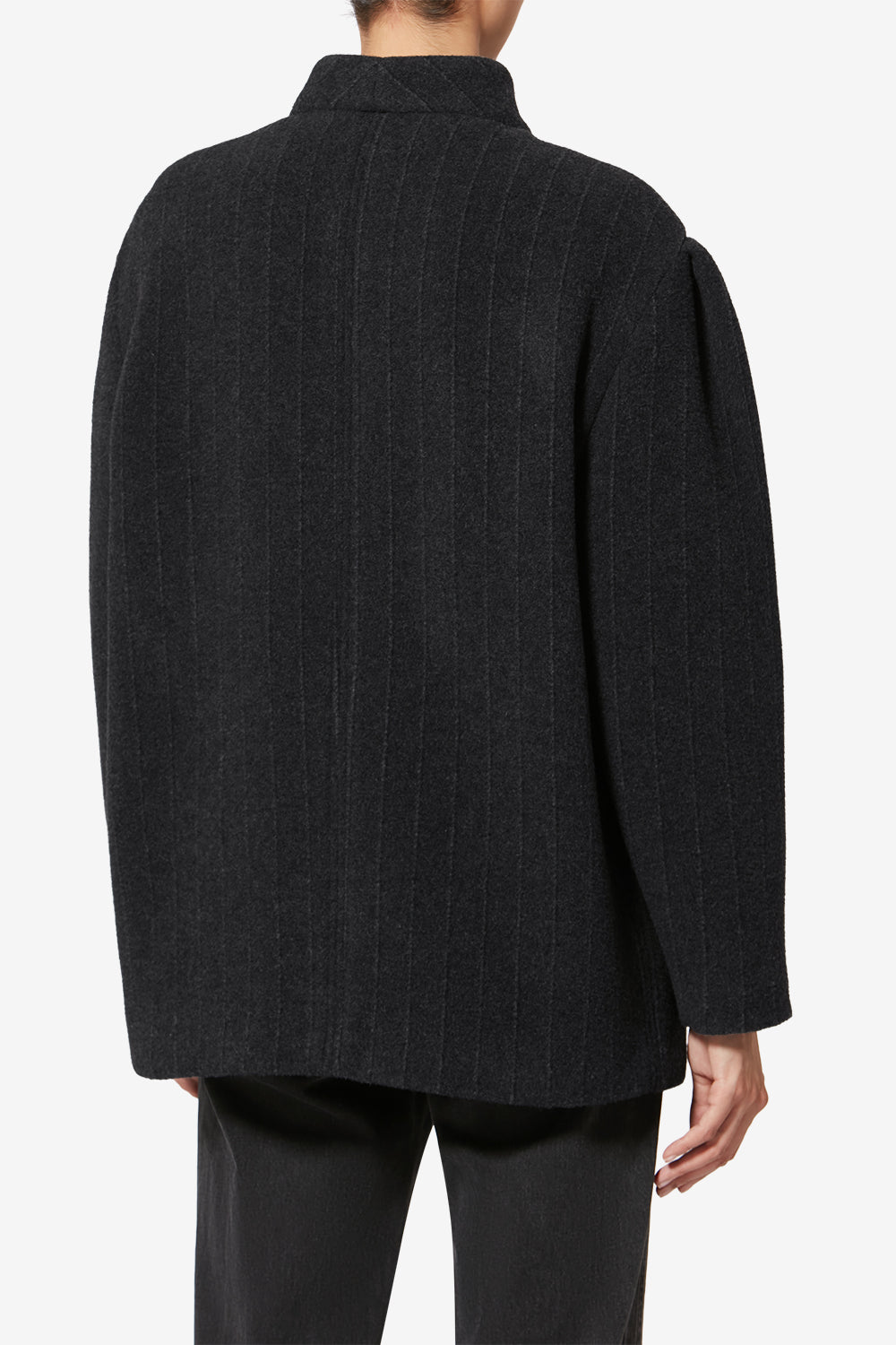 Jabadine wool jacket - Anthracite - Woman - 5