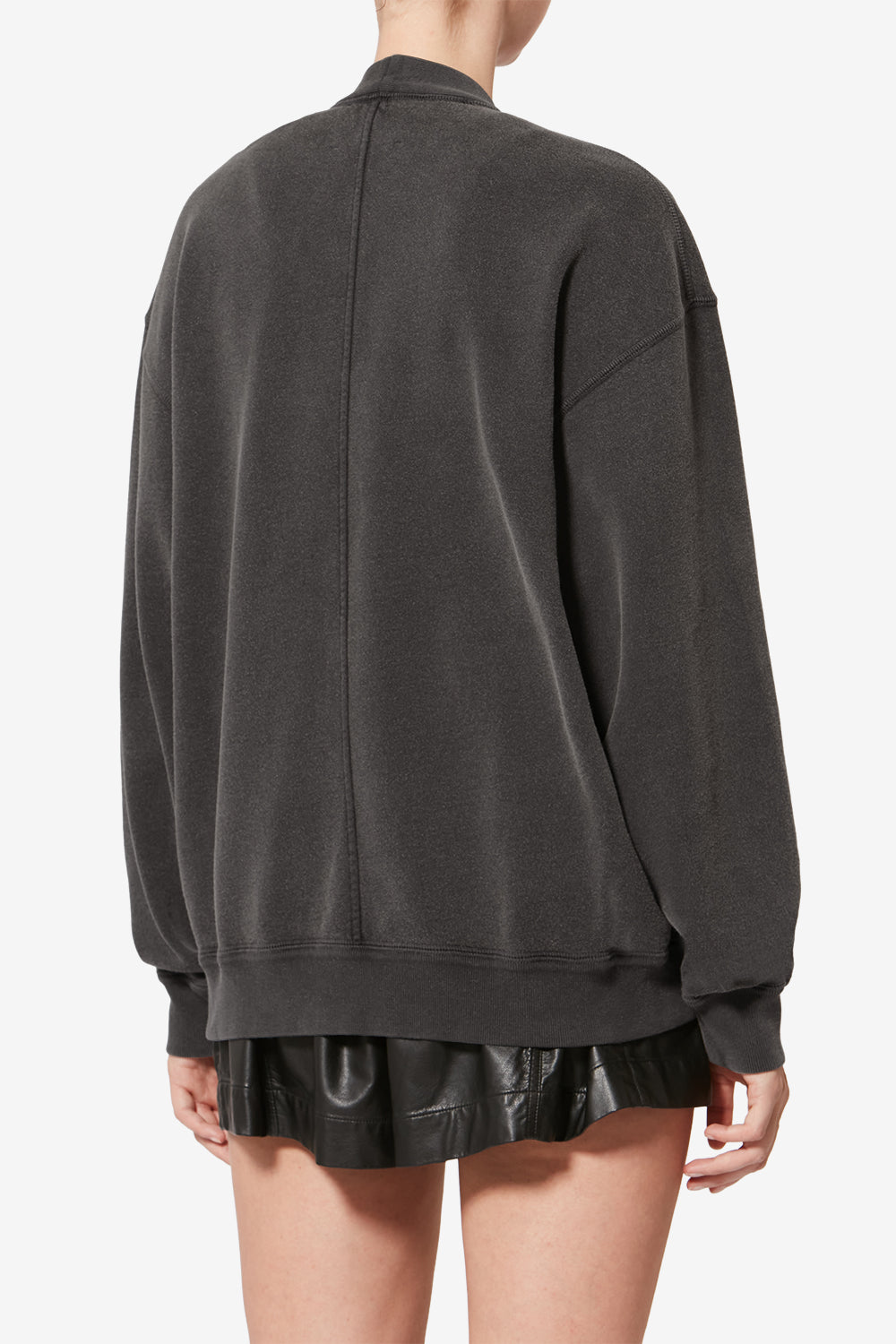 Jacke stephy aus baumwolle - Schwarz gewaschen - Woman - 5