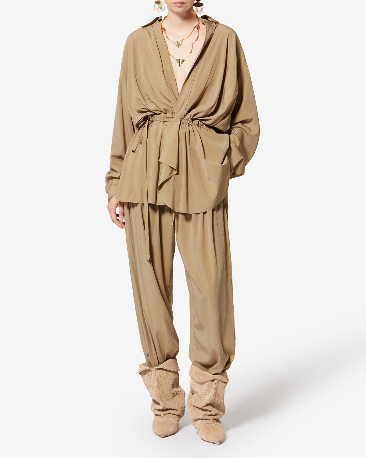 Giacca keren - Cachi - Woman - 1